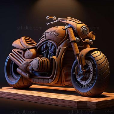 3D model Triumph Rocket III Roadster (STL)